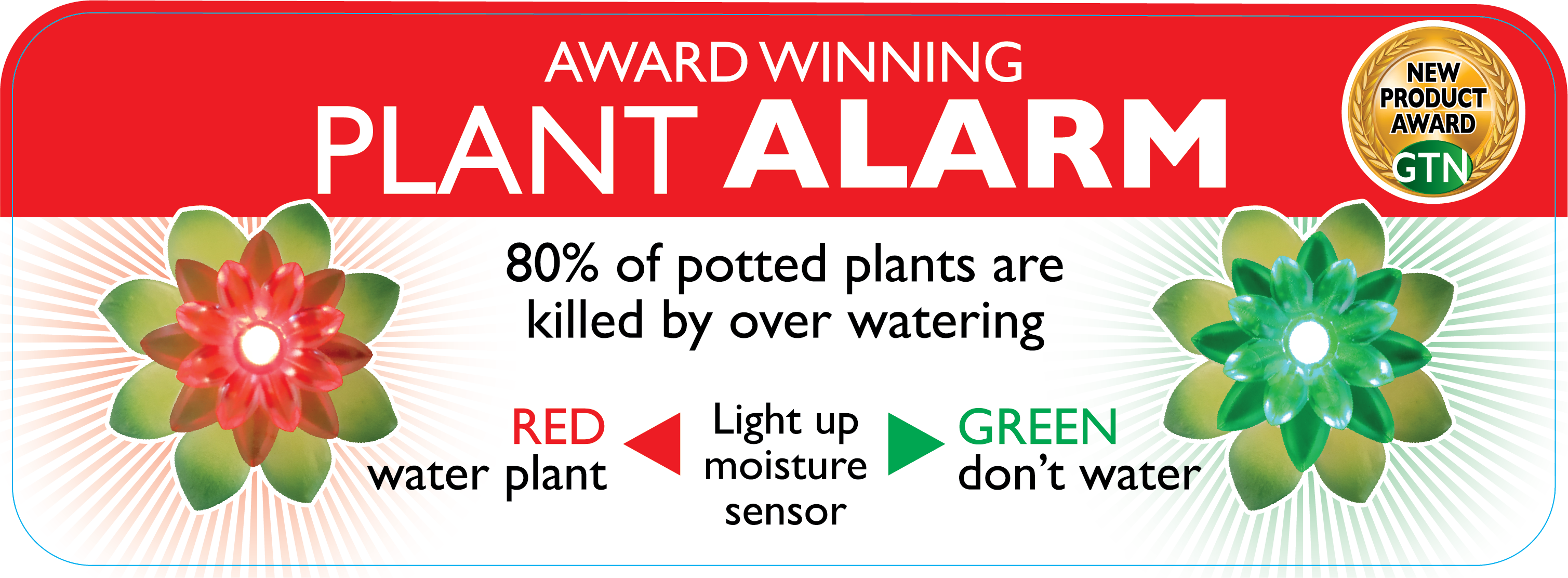Plant Alarm Moisture Meter - Tall