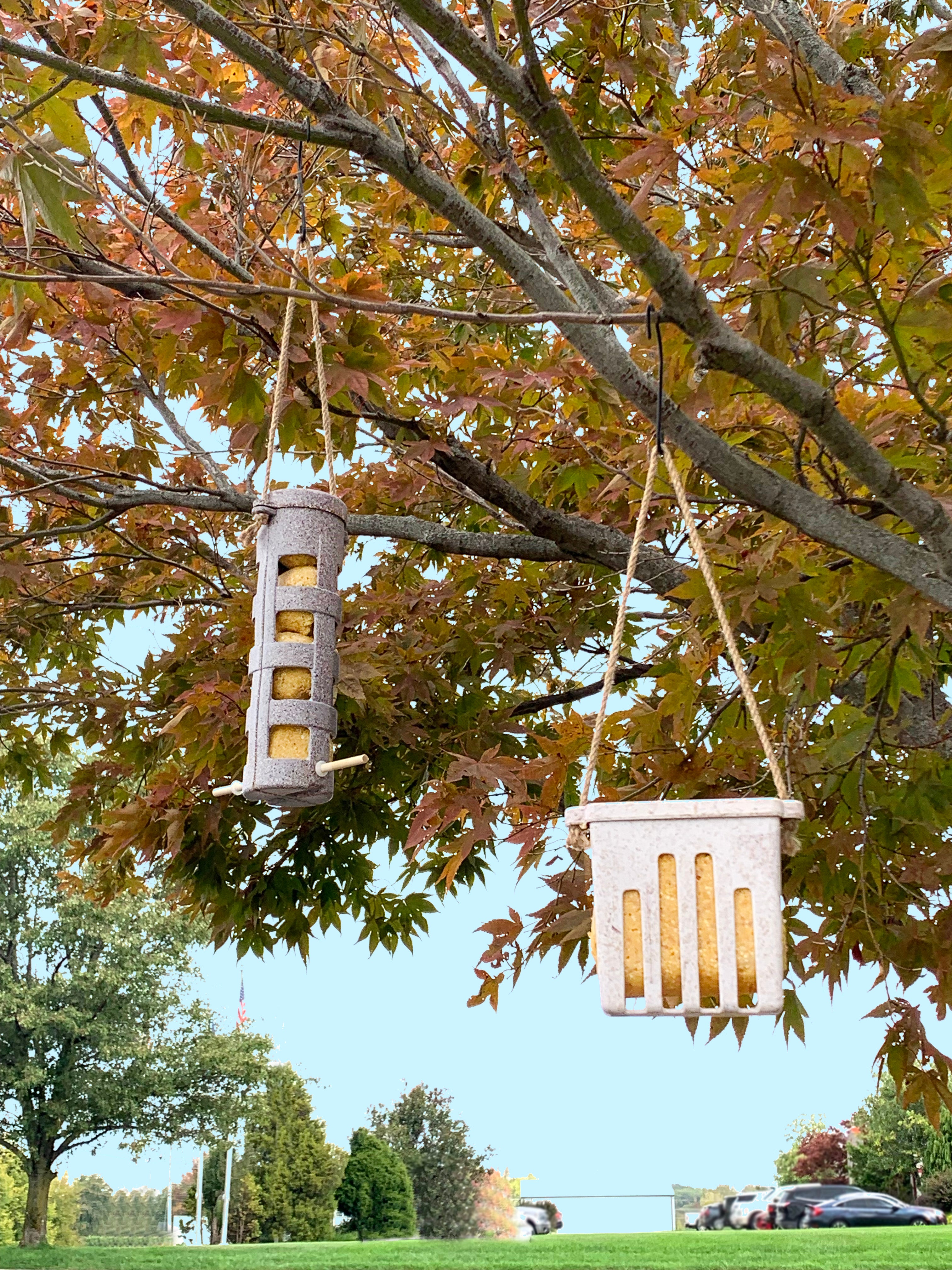 Suet Ball Feeder - Nut Husks