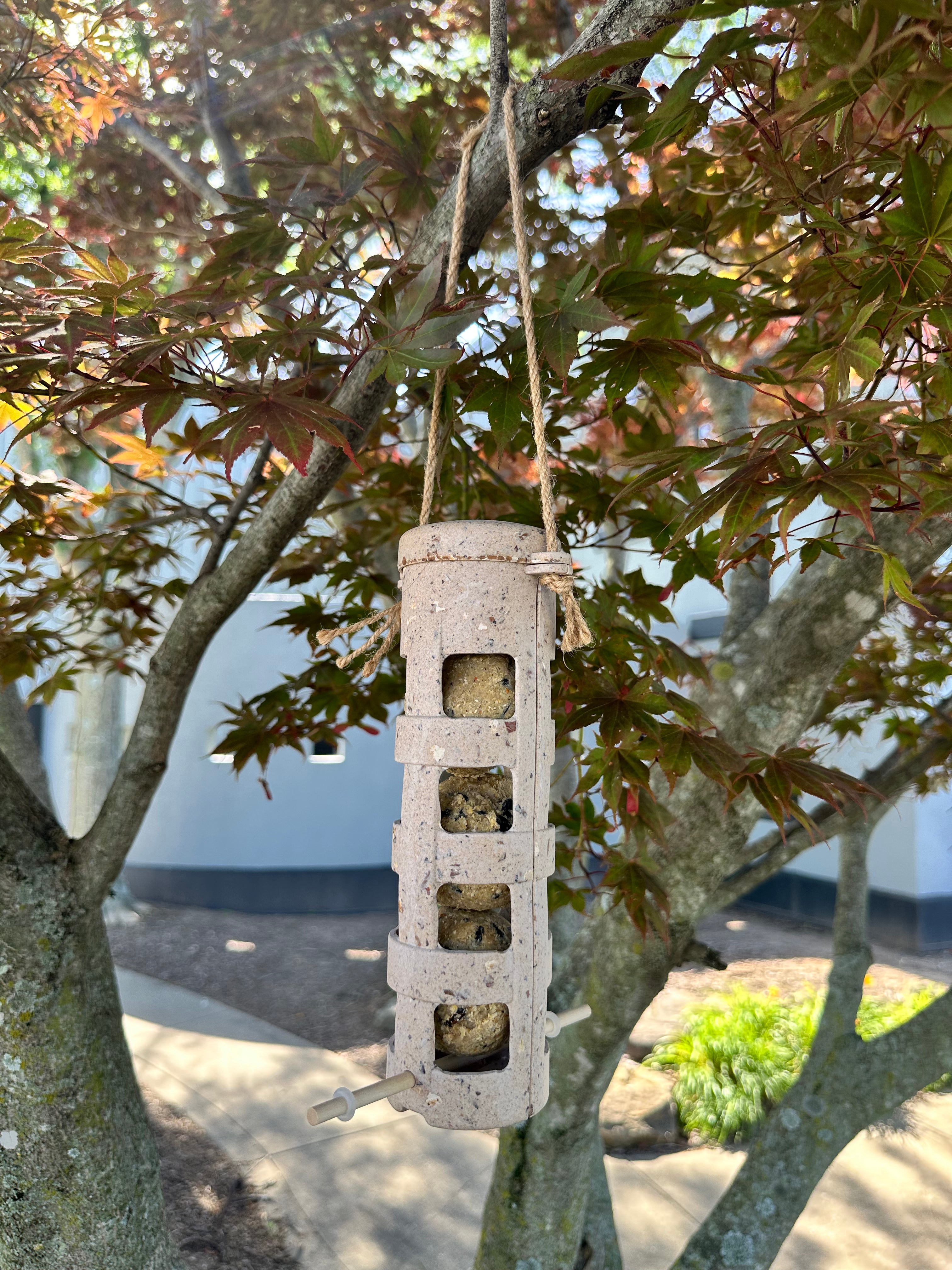 Suet Ball Feeder - Coffee Husks