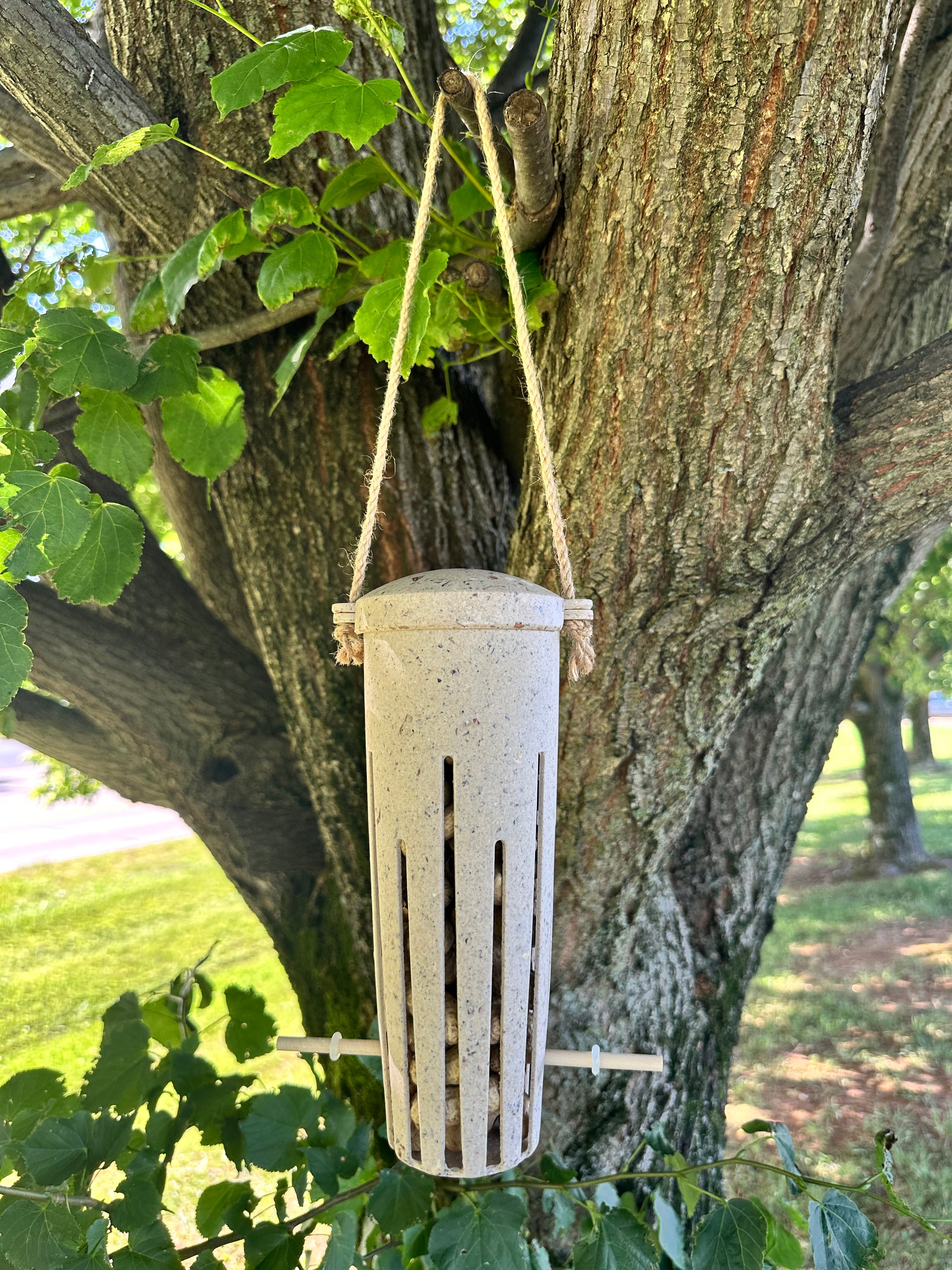 Peanut Feeder - Coffee Husks