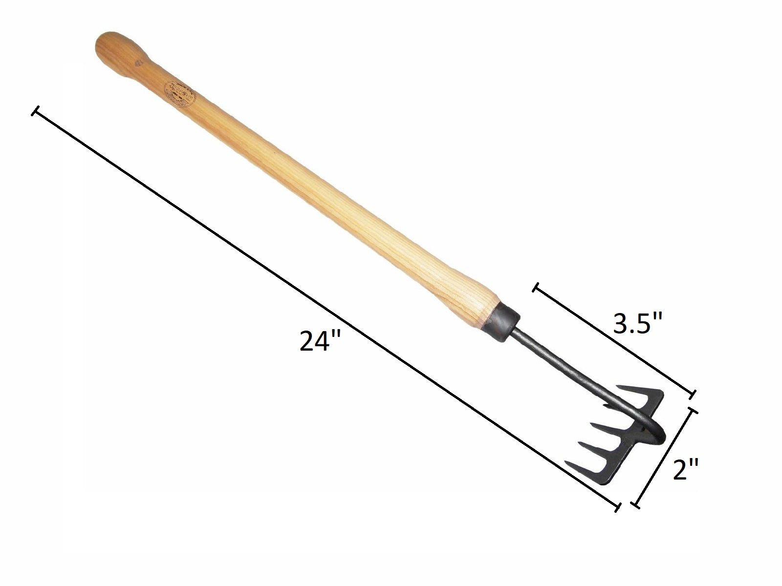 DeWit Rake - 5 Tine with Drop Grip