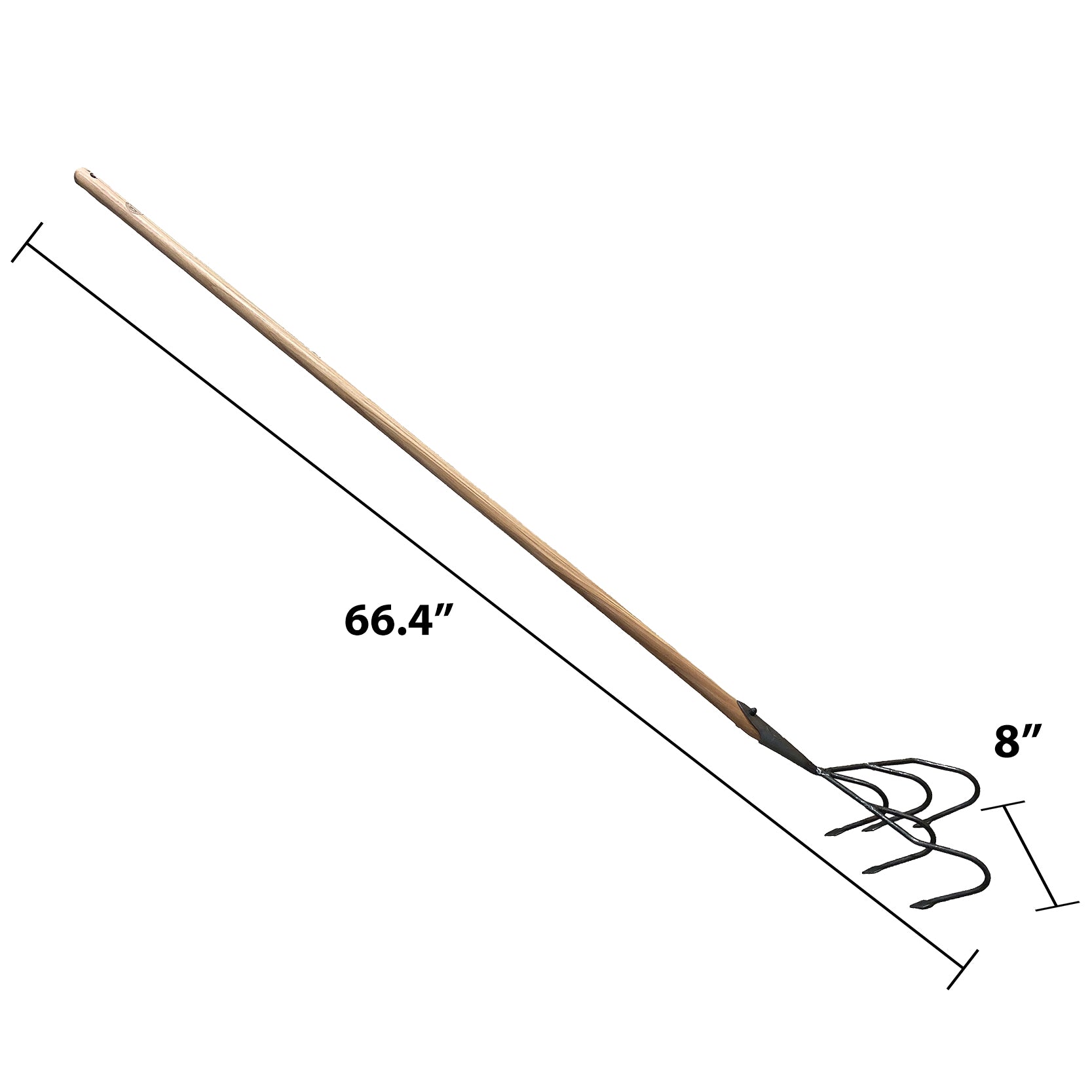 DeWit Cultivator - Flat 5-Tine with Long Handle