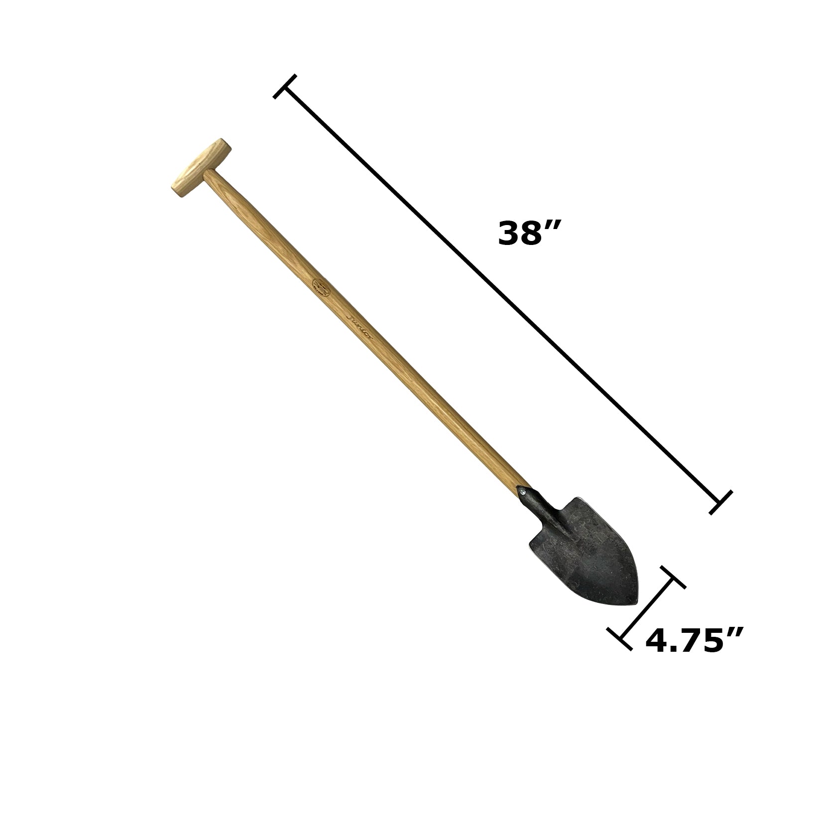 Dewit Junior Spade - Pointed with T-Handle