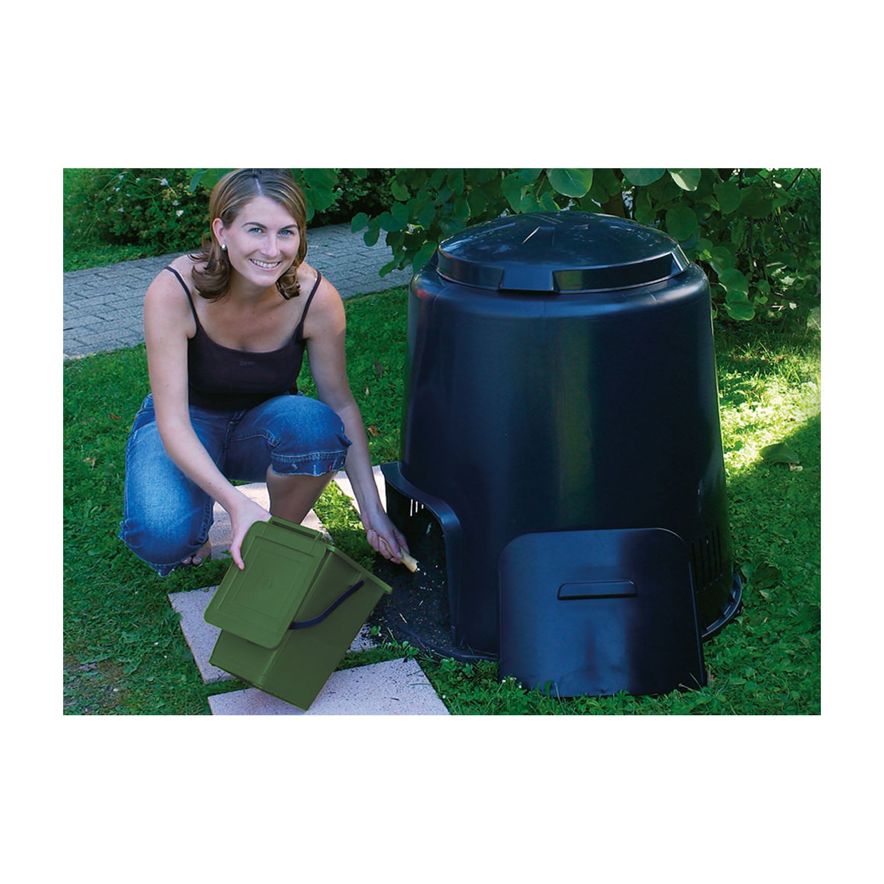 Eco Composter - 74 gal Black