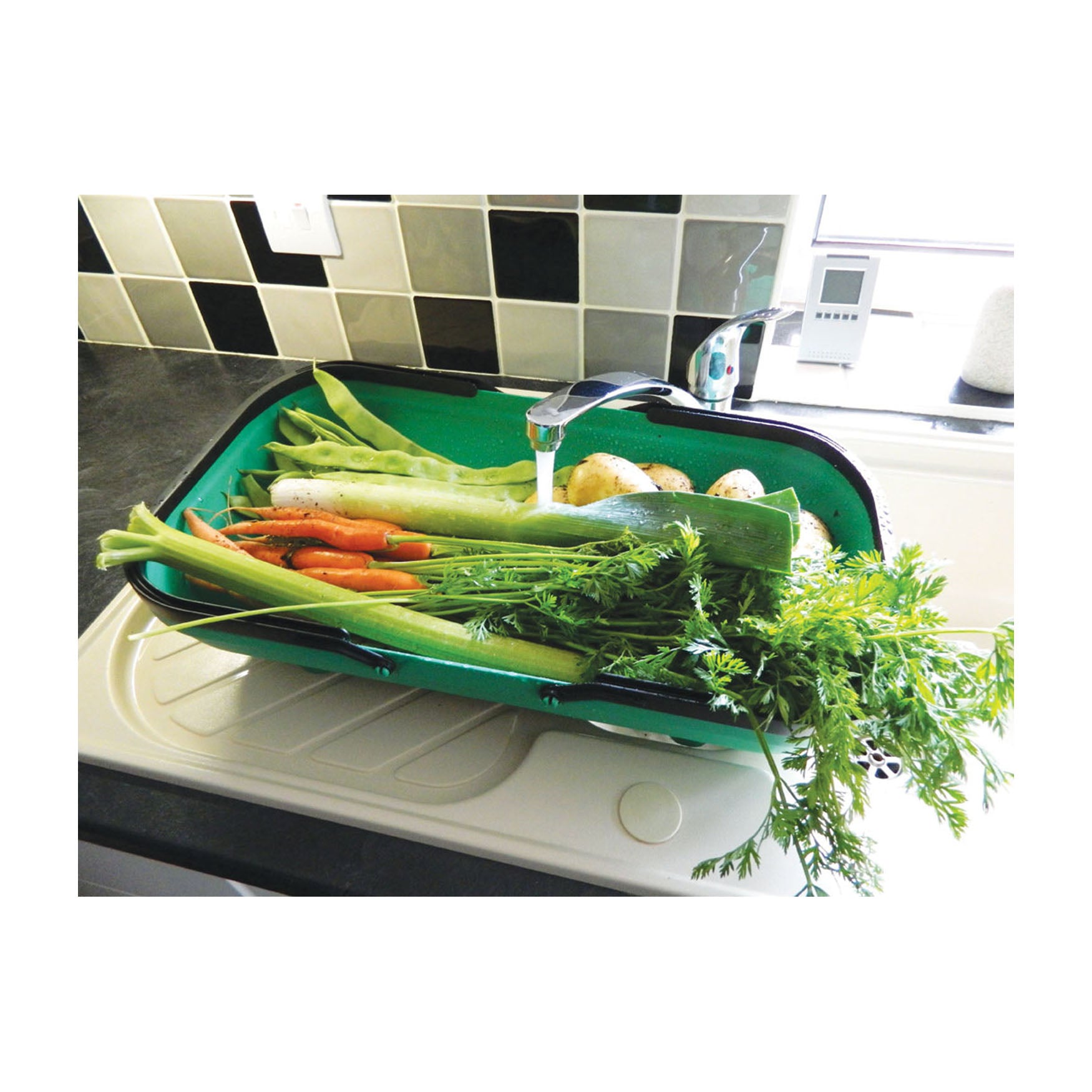 Colander Trug - Green