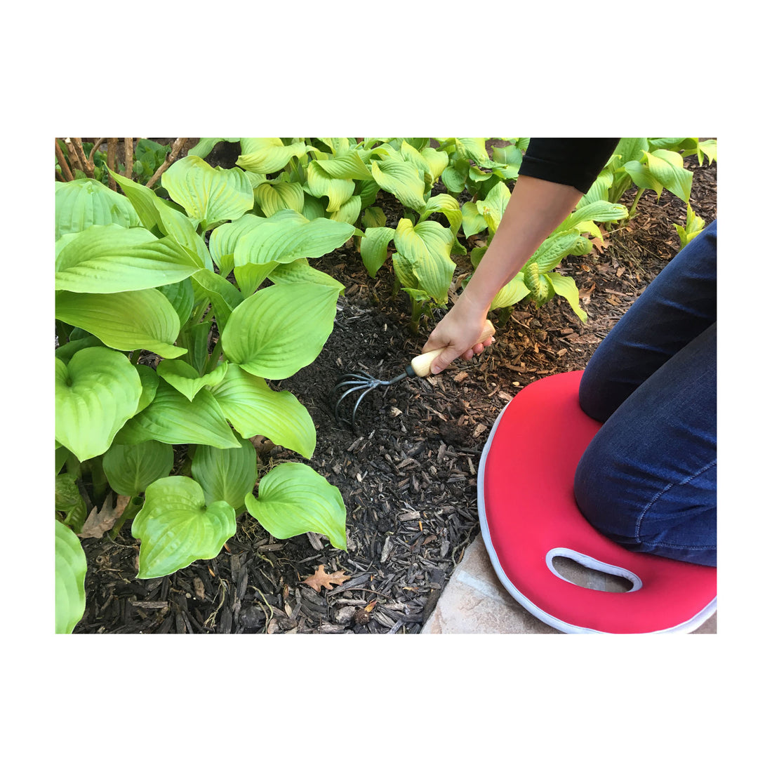 Kneeling Cushion - Red Memory Foam