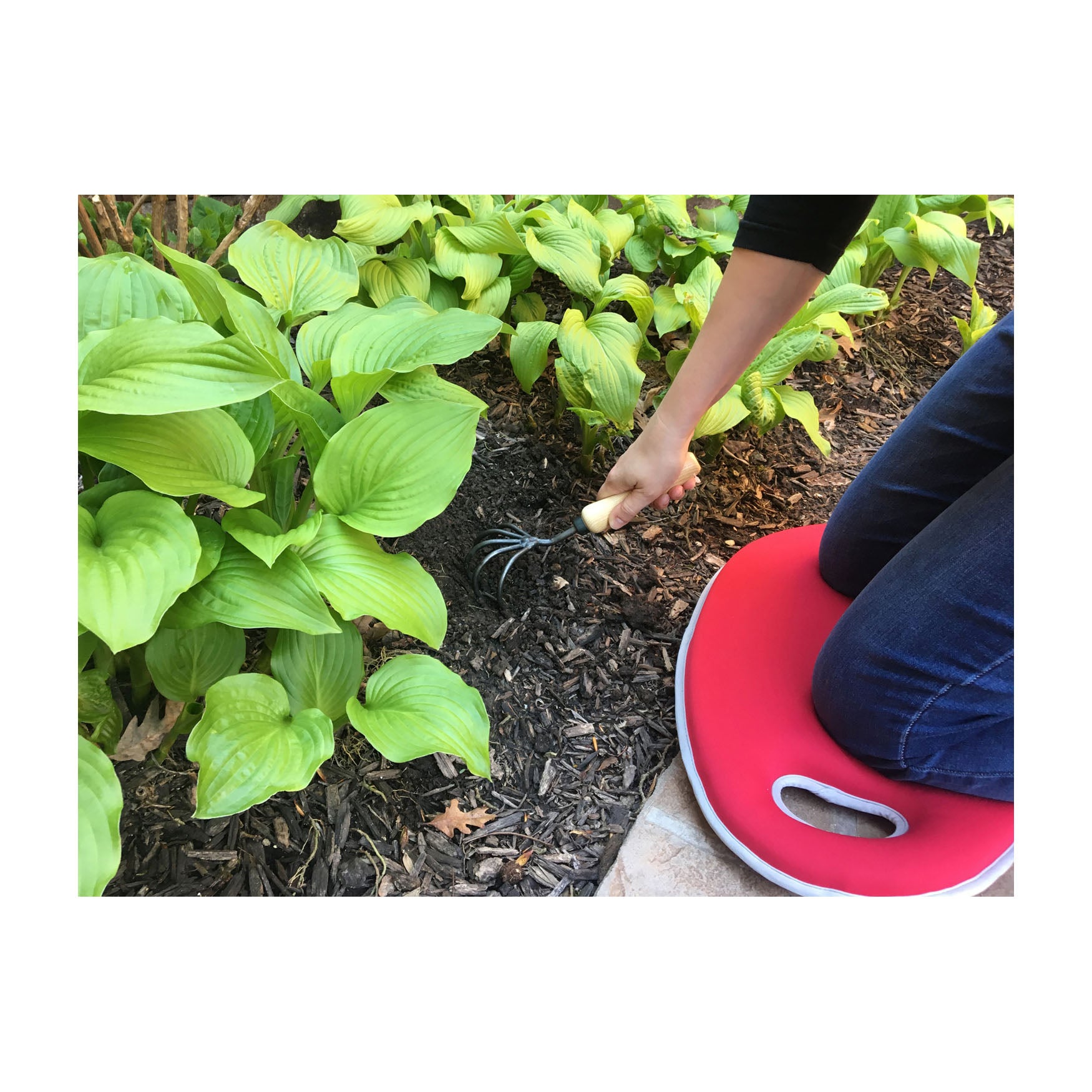 Kneeling Cushion - Red Memory Foam