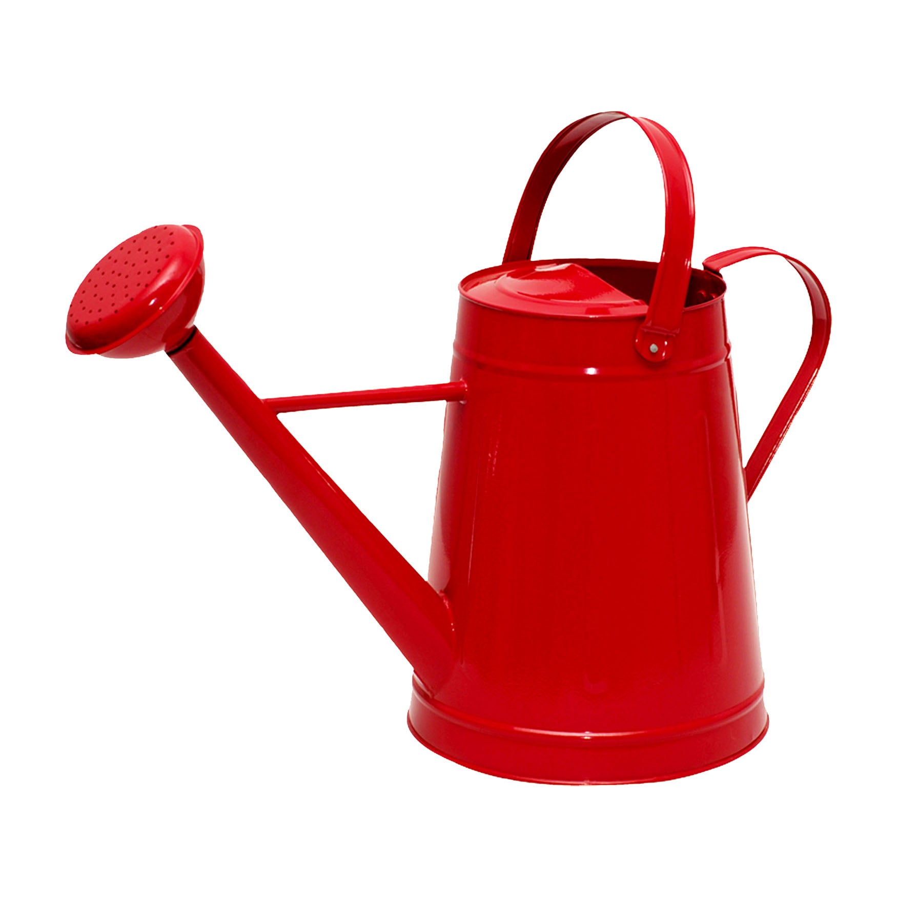 Metal Watering Can - 2.1 gal Red