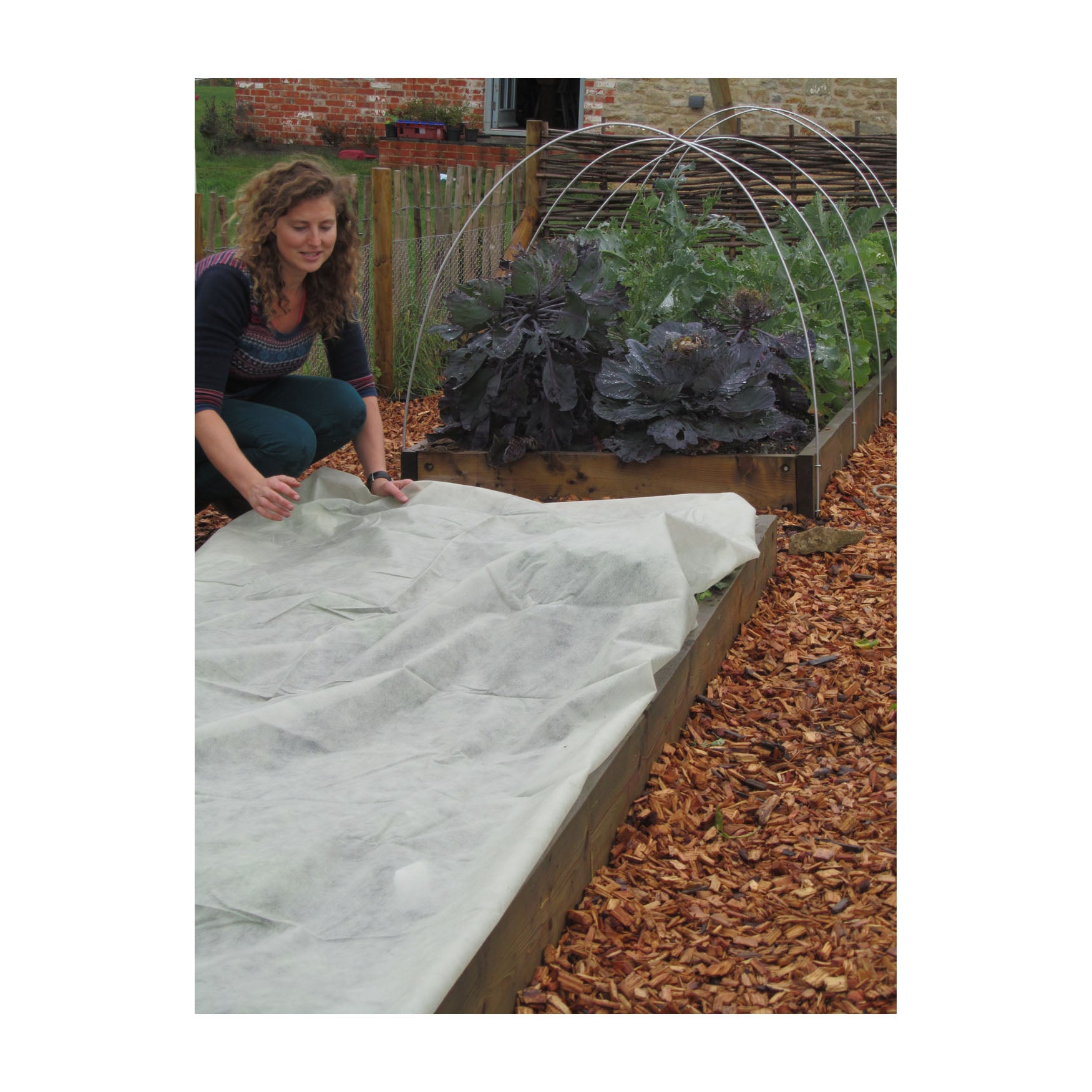 Fleece Garden Blanket - Extra Thick