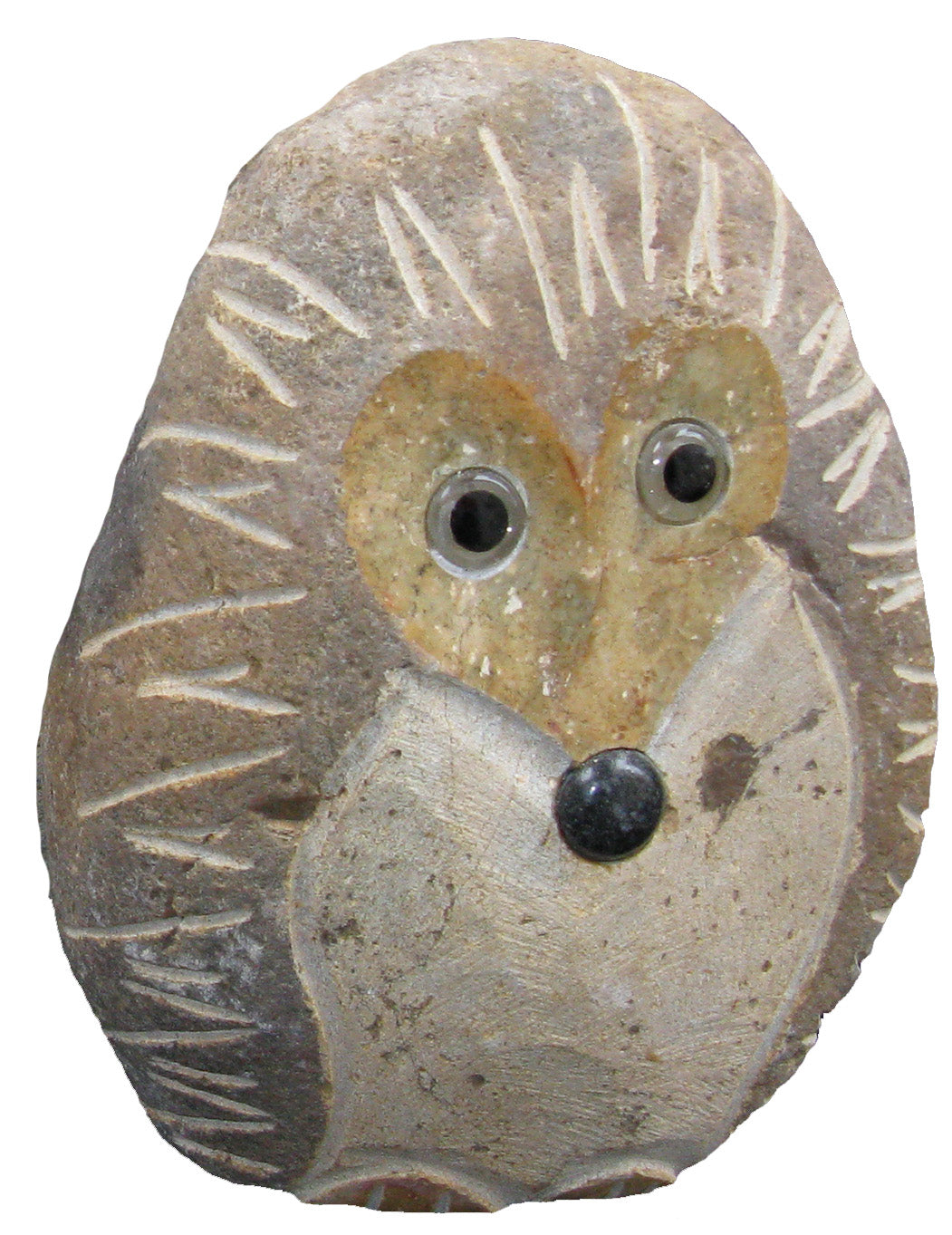Boulder Standing Hedgehog -4" H