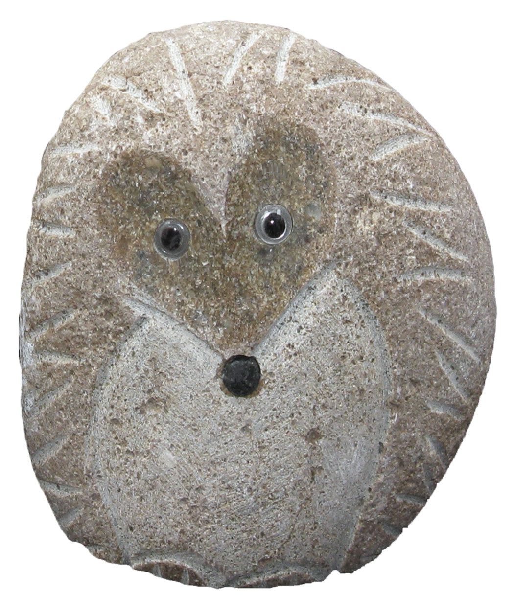 Boulder Standing Hedgehog - 12" H