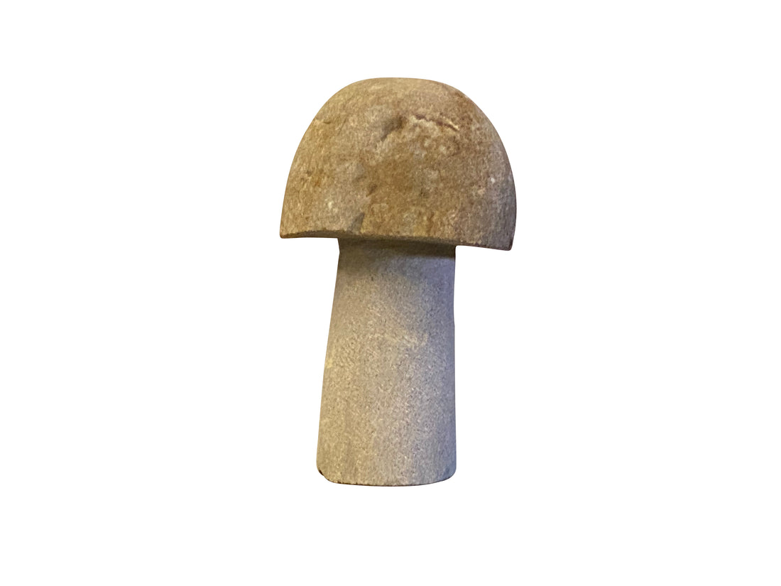 Boulder Mushroom - 8" H