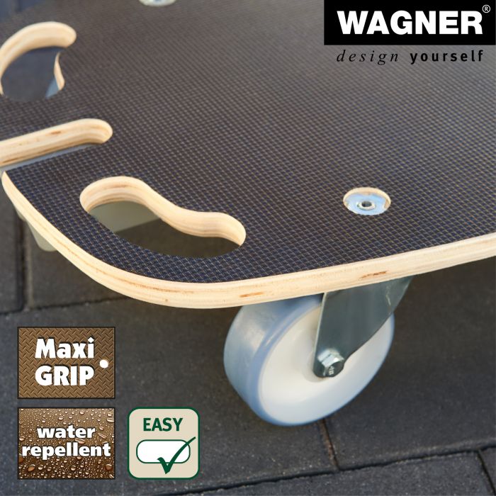 Maxi Grip Transport Helper w/36" Handle - 24" Black