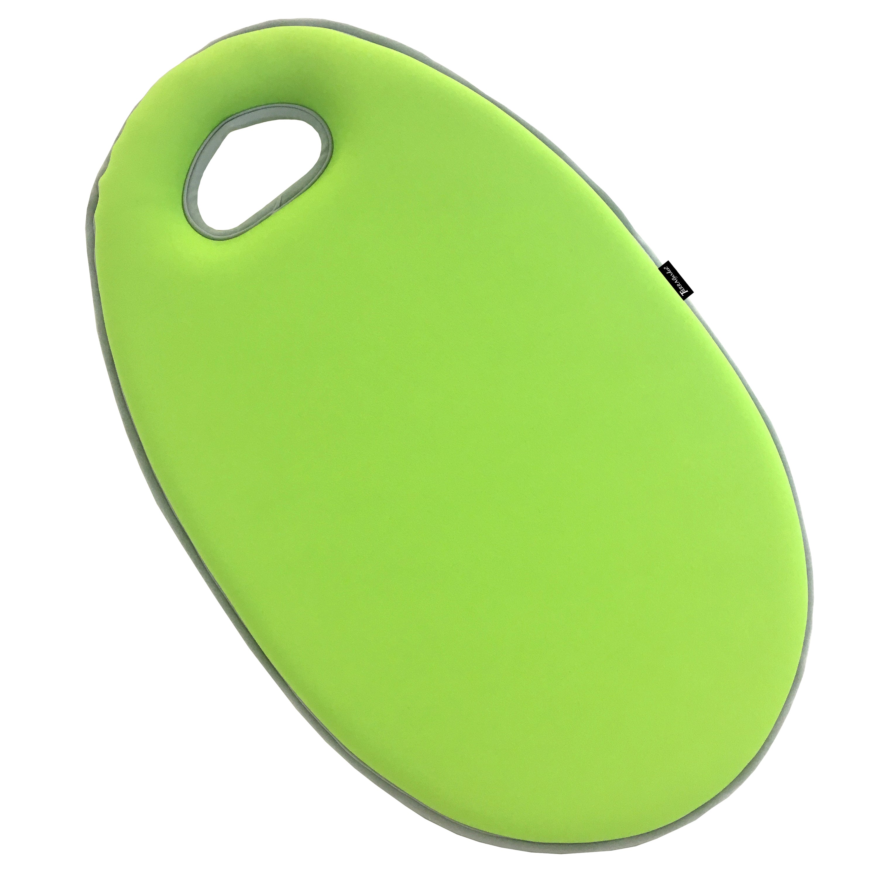 Metal Watering Can &amp; Memory Foam Kneel Cushion Combo - 2.1 gal Green