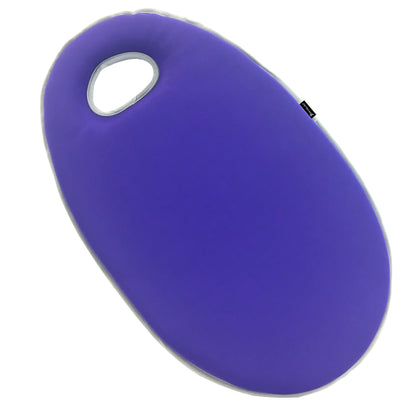 Metal Watering Can &amp; Memory Foam Kneel Cushion - 2.1 gal Violet