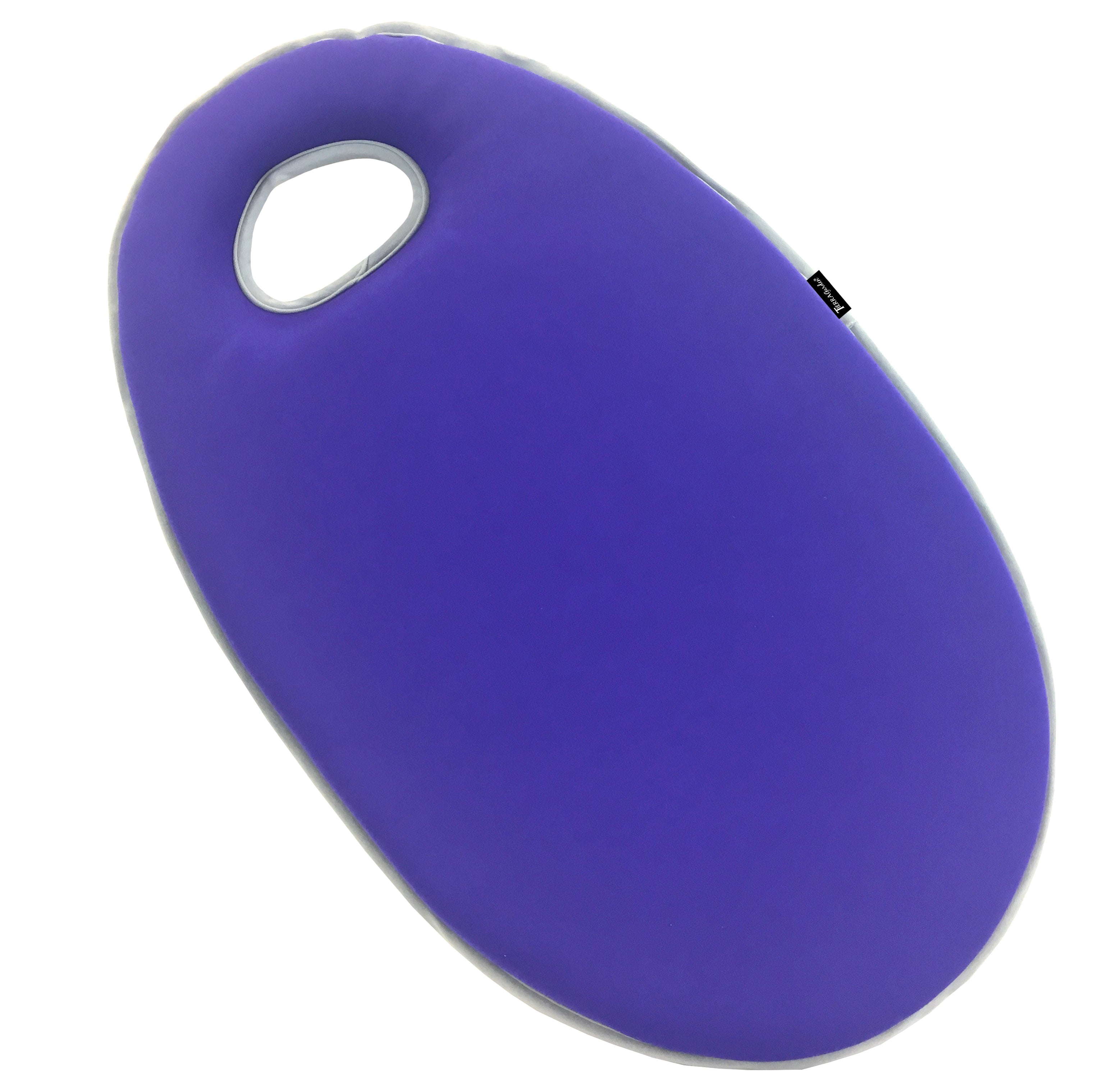 Metal Watering Can &amp; Memory Foam Kneel Cushion Combo - 1.2 gal Violet