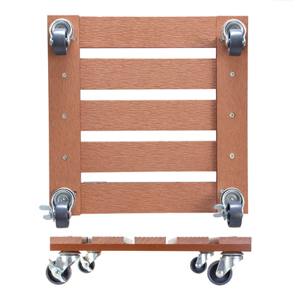 Wagner Waterproof Plant Caddy - 11.4" Terra Cotta Square