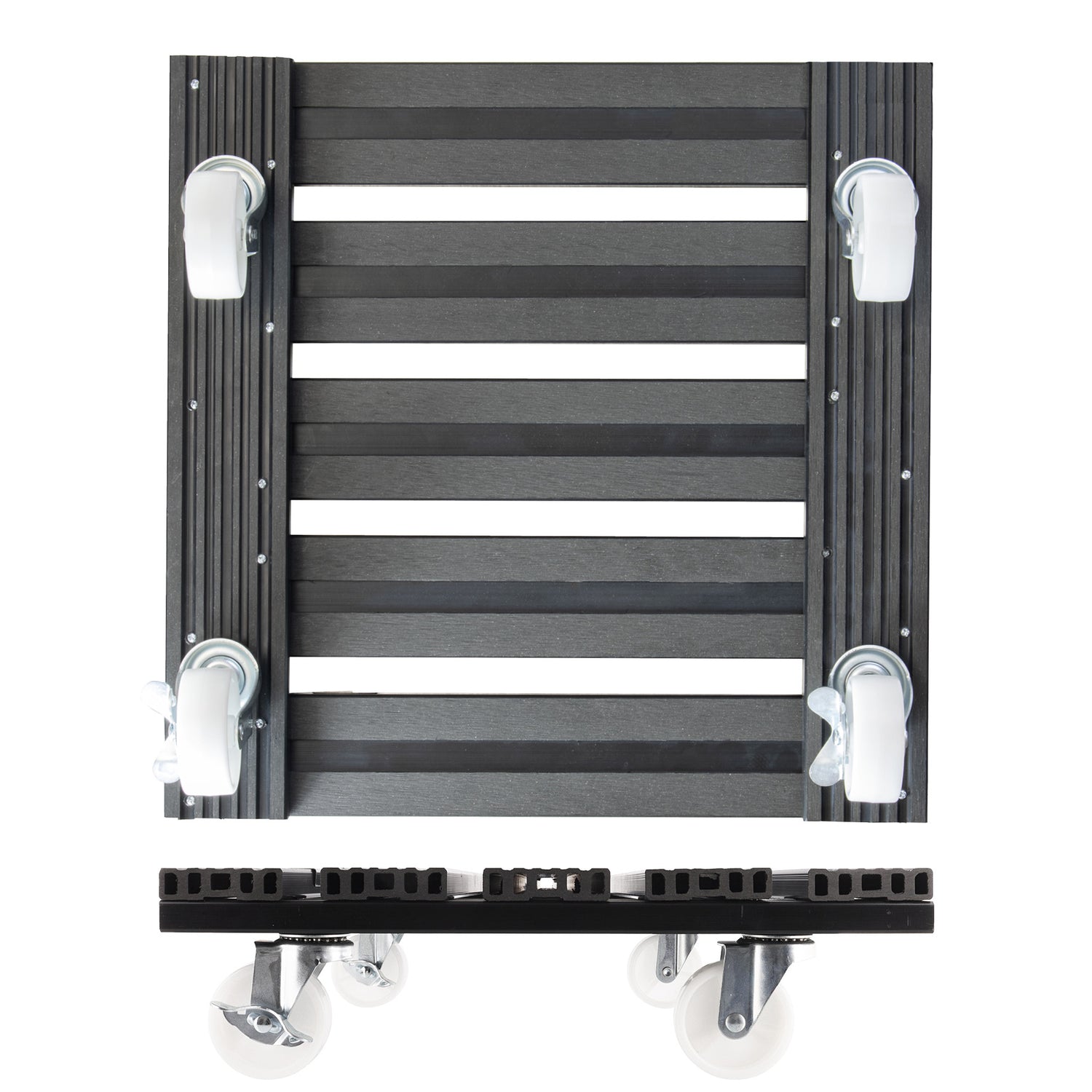 Waterproof Plant Caddy - 15.4" Gray Square