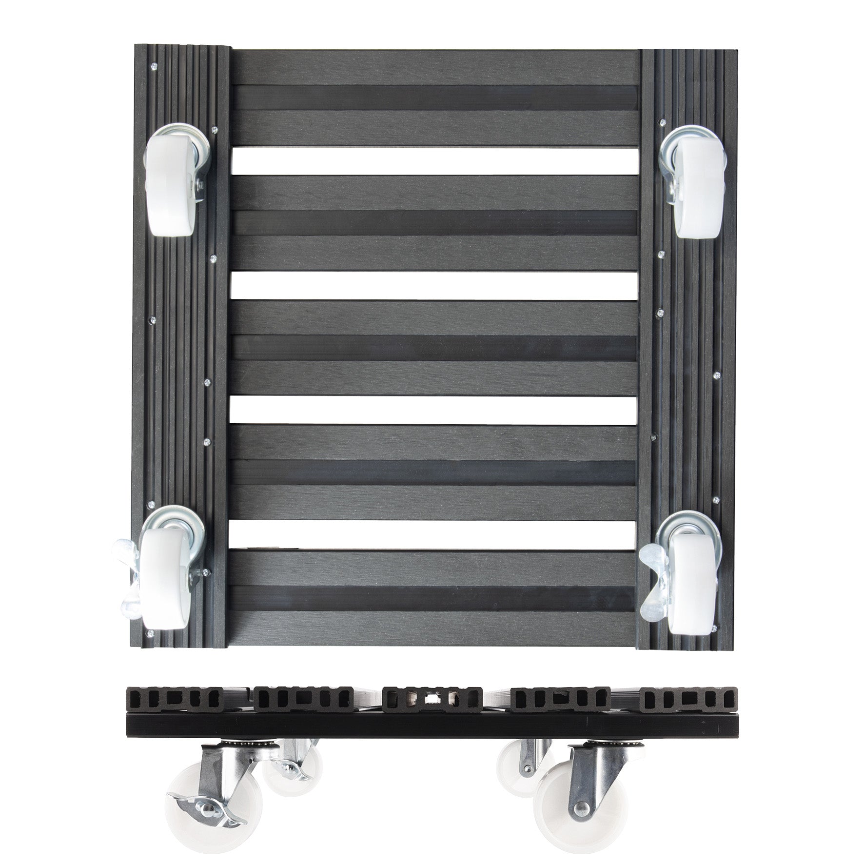 Waterproof Plant Caddy - 15.4" Gray Square