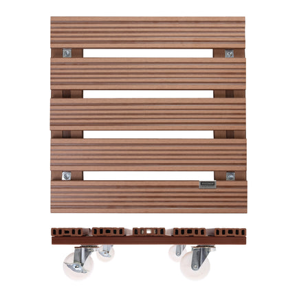 Waterproof Plant Caddy - 15.4" Terra Cotta Square