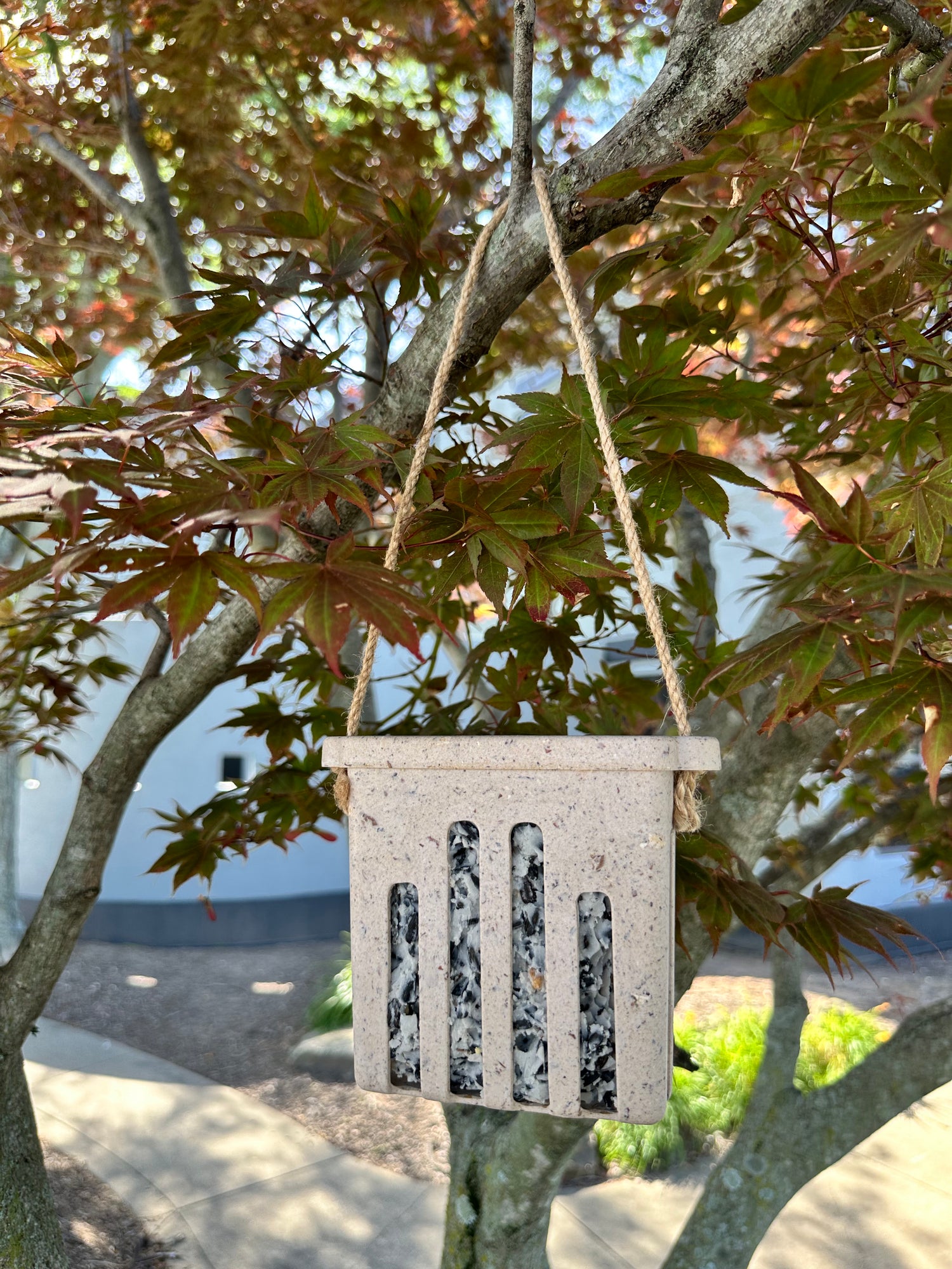 Suet Cake Feeder - Coffee Husks