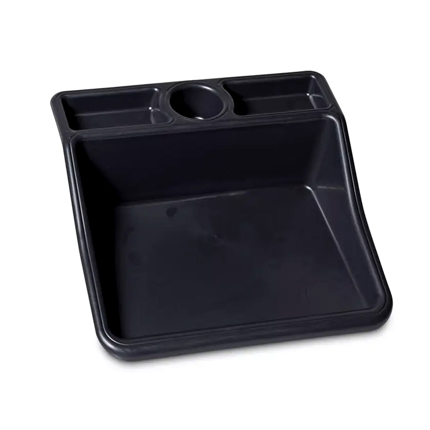 Tidy Tray  - Compact Black with Shelf