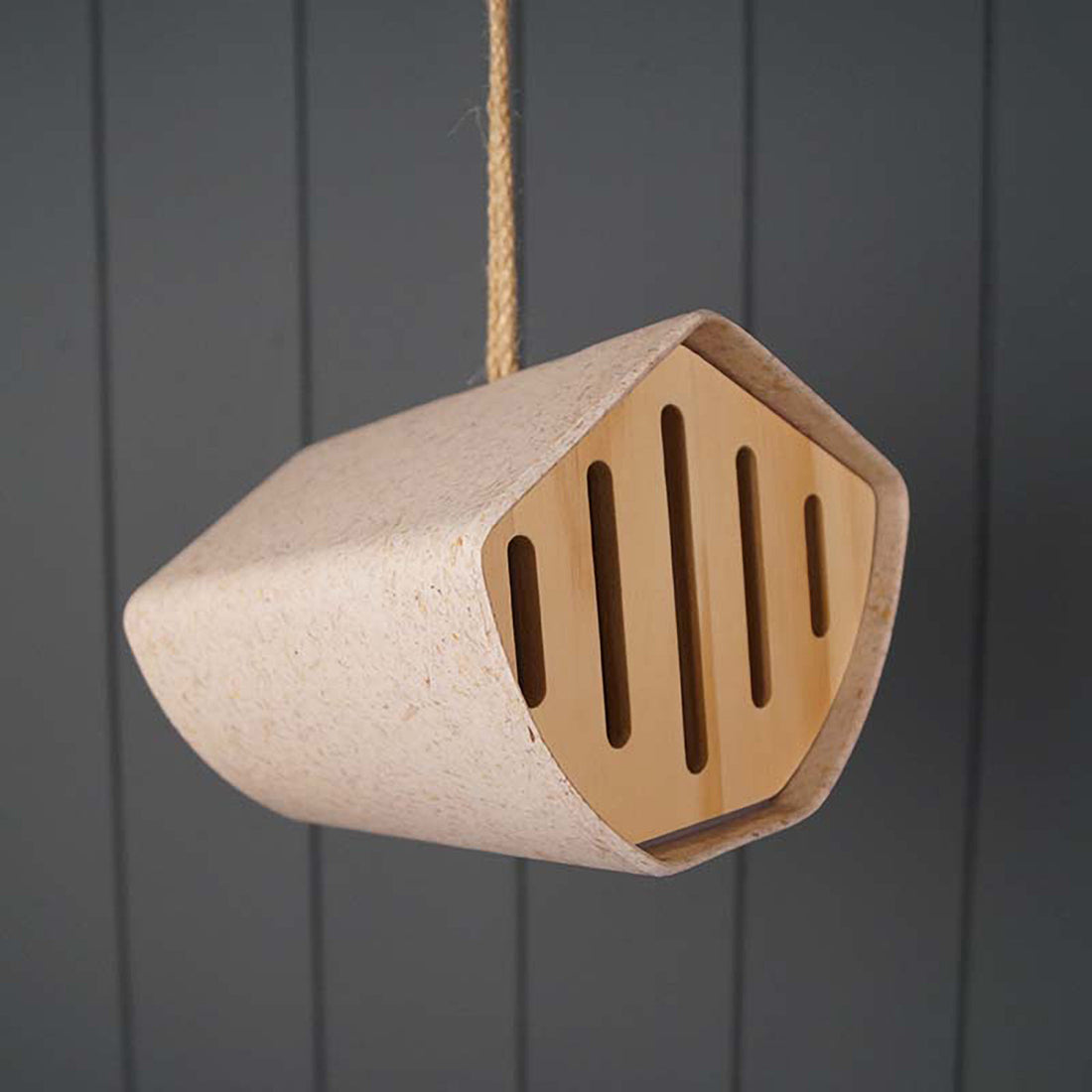 Butterfly House - 6.3" Chaff and Bamboo