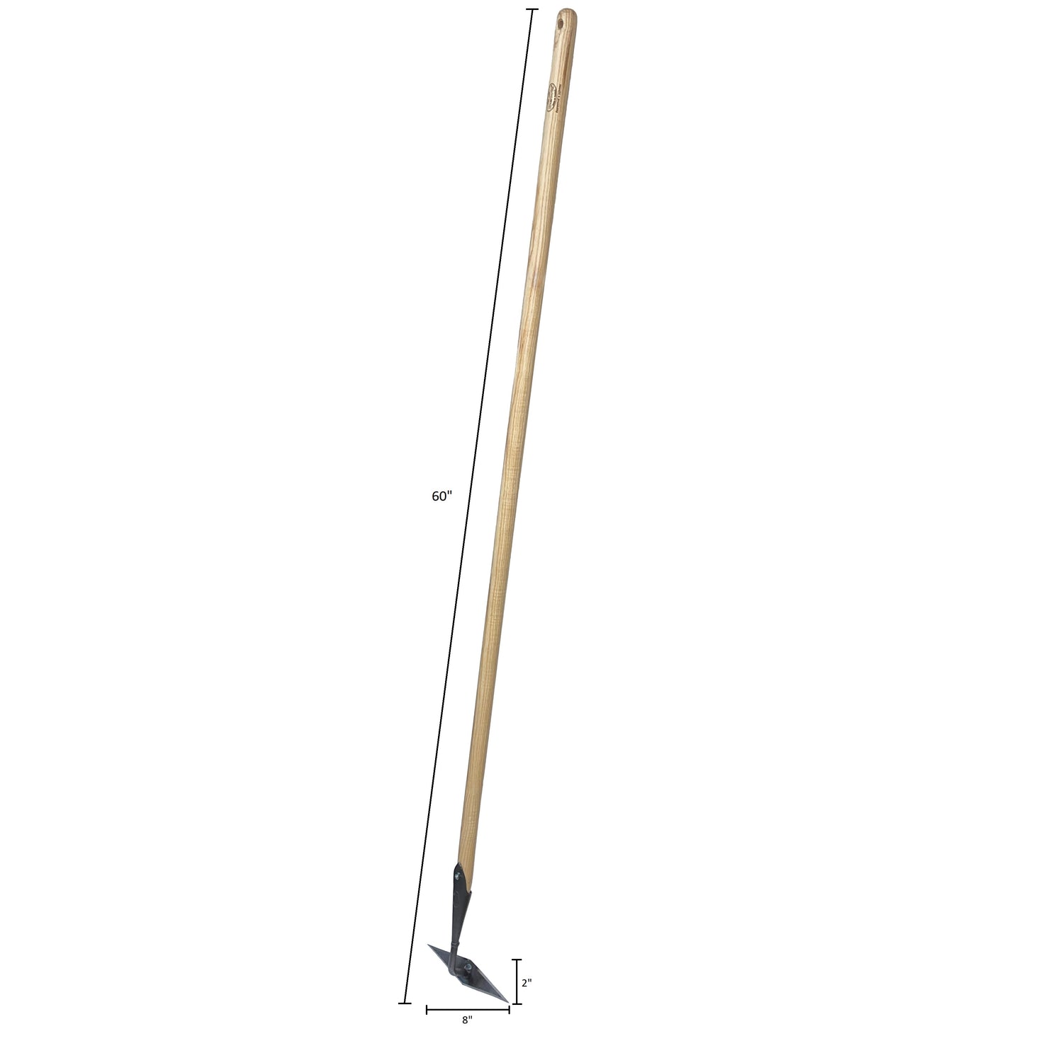 DeWit Hoe - Diamond Edge with Long Handle