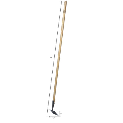 DeWit Hoe - Diamond Edge with Long Handle