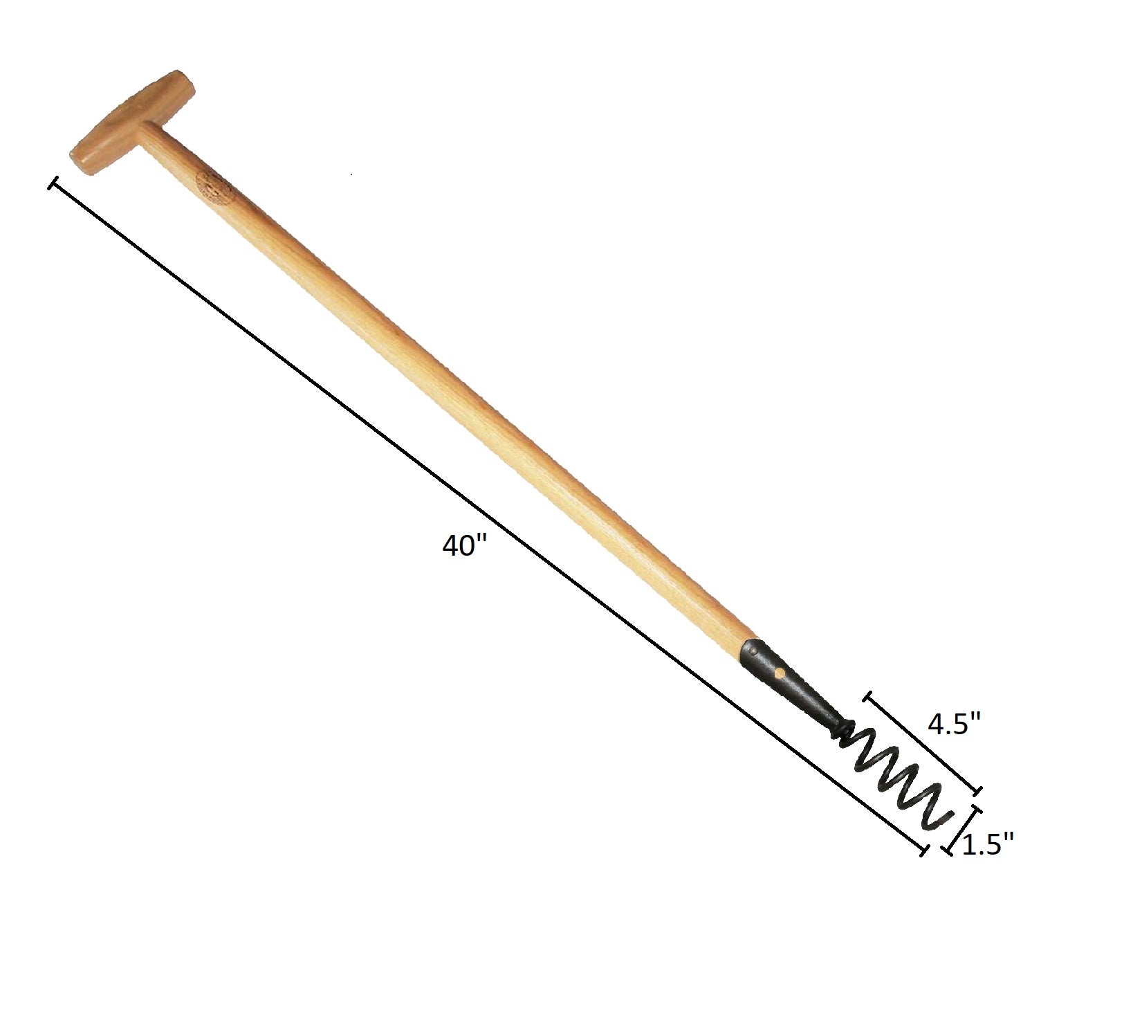 DeWit Weeder - Corkscrew with Long Handle