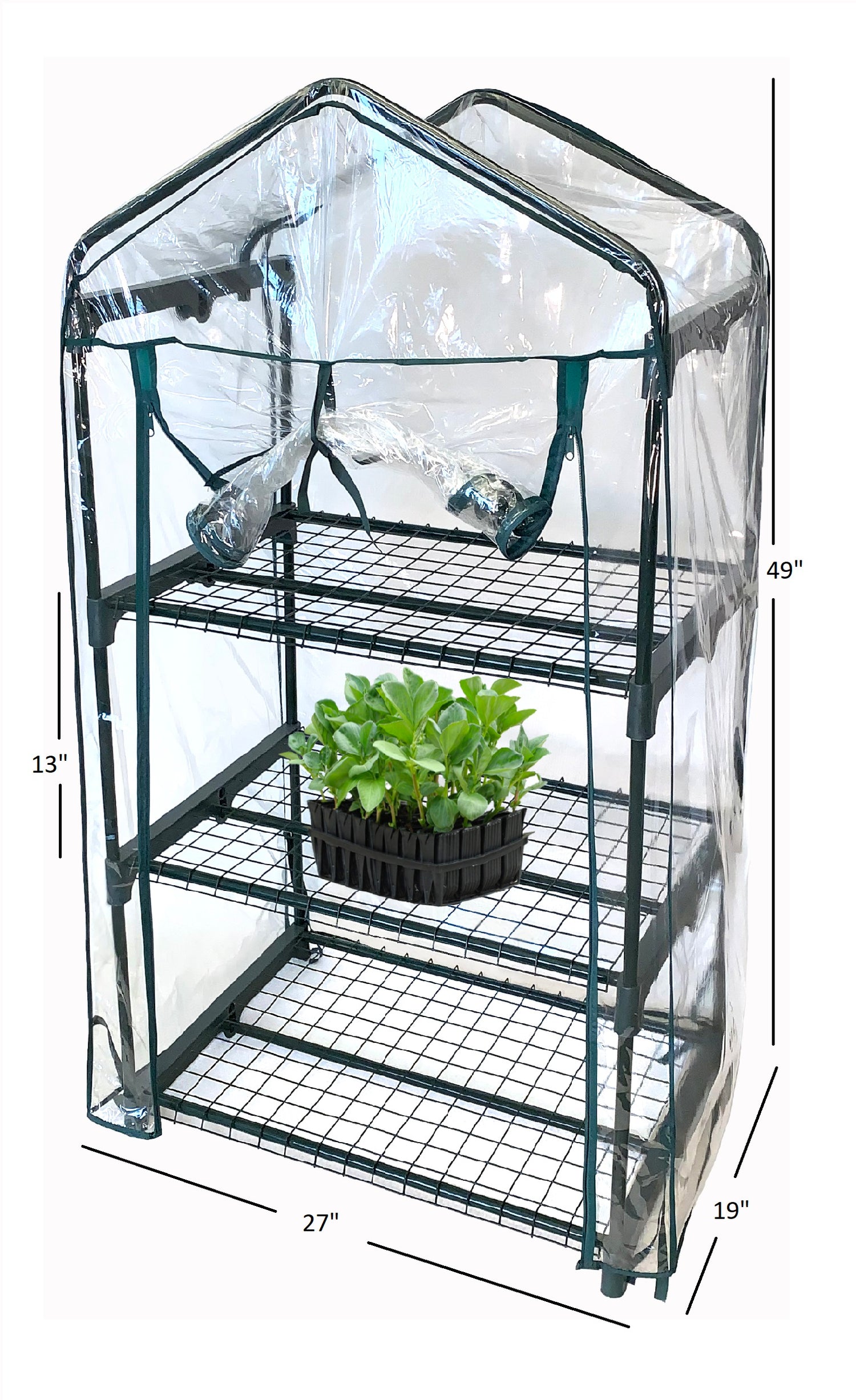 3 Shelf Greenhouse