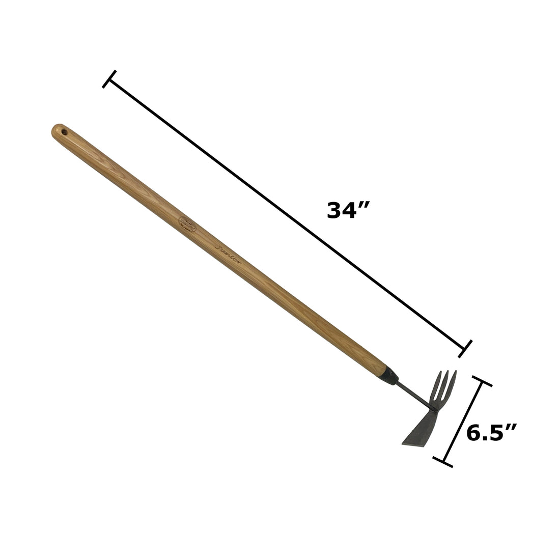 DeWit Junior Hoe - Double Edge with Long Handle