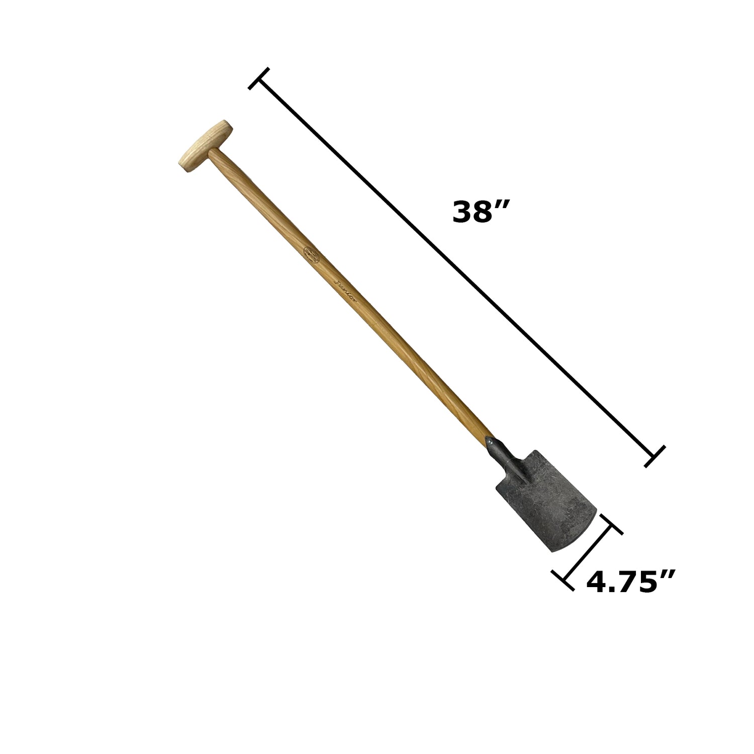 DeWit Junior Spade with Long T-Handle