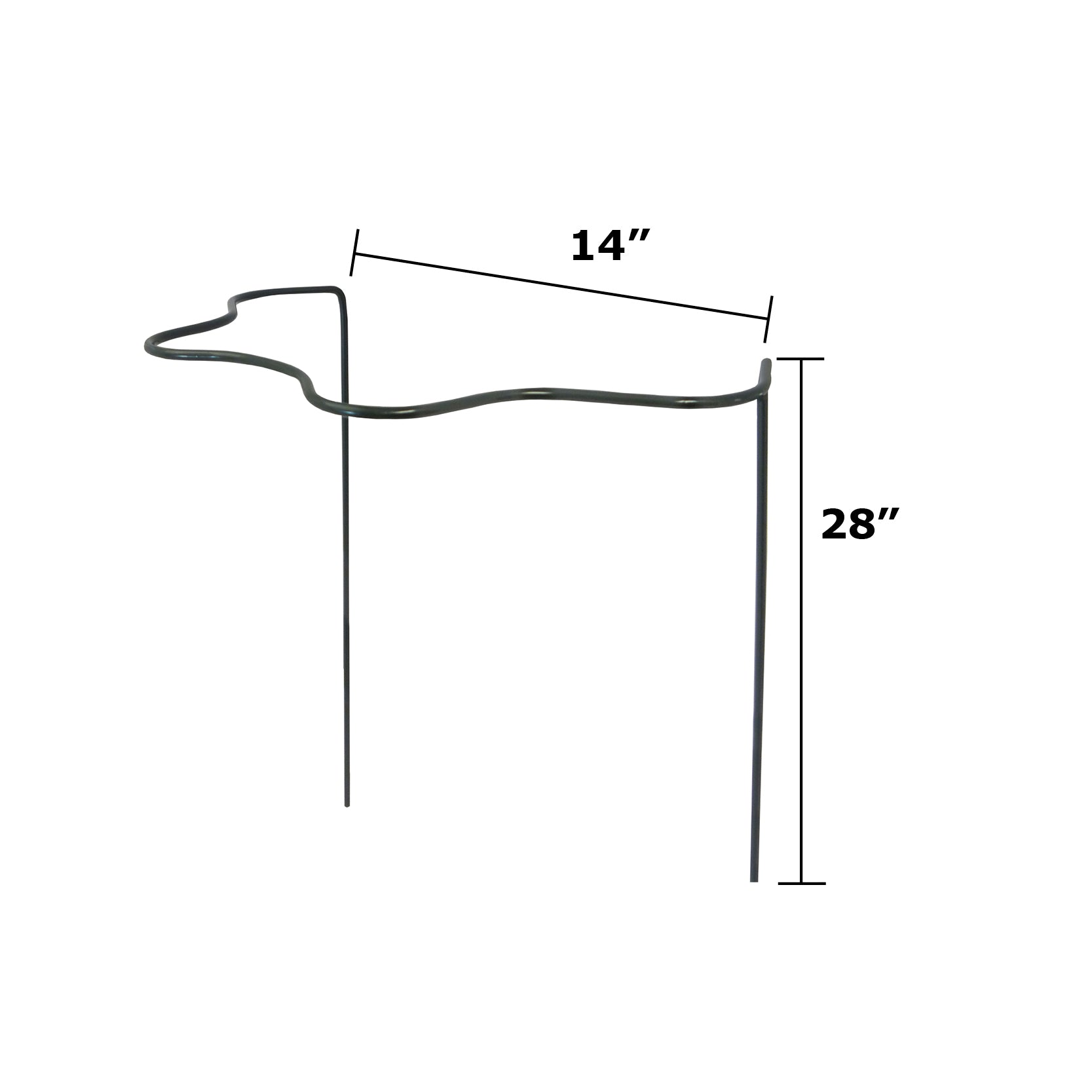 Plant Cradle Support Kit - 28" Scalloped