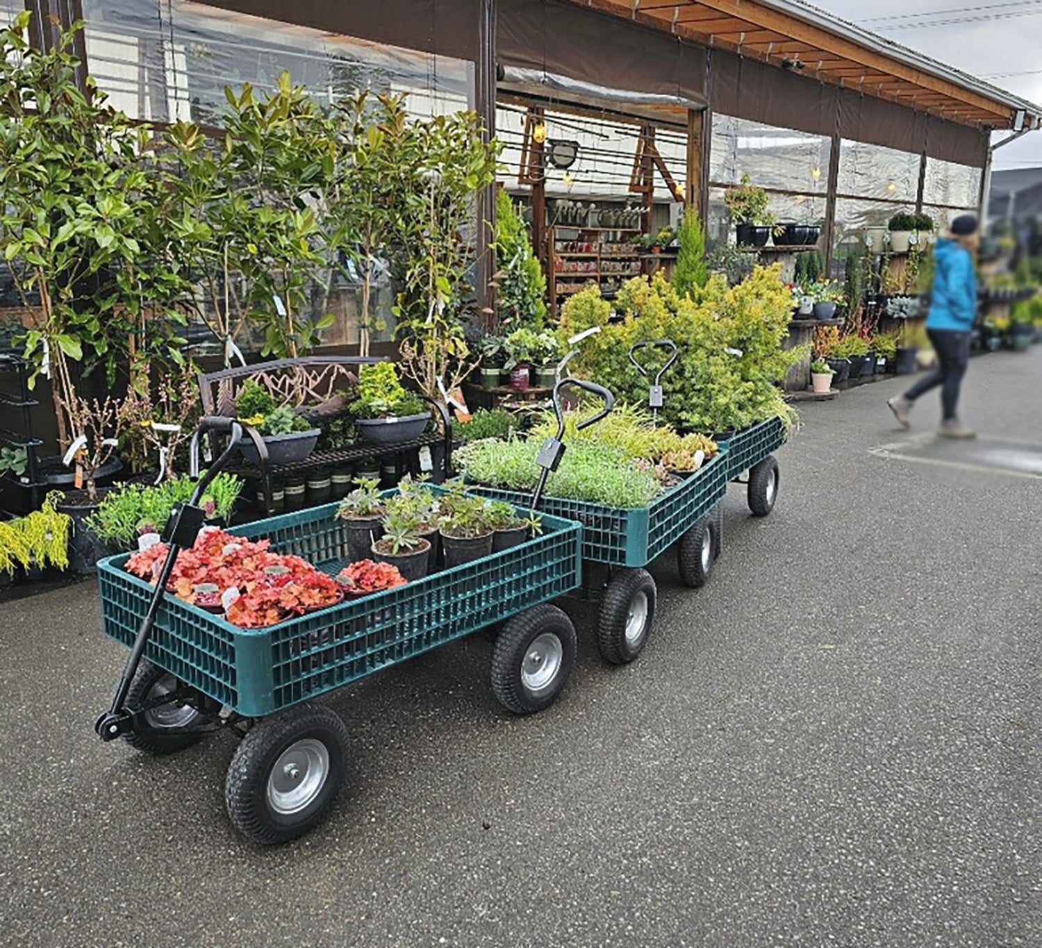 Garden Wagon with Foam Wheels