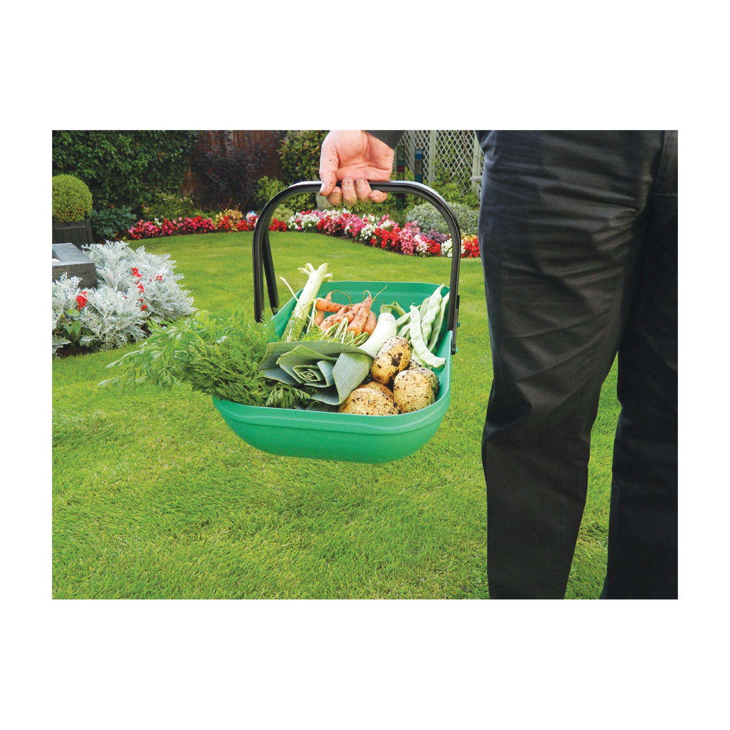 Colander Trug - Green