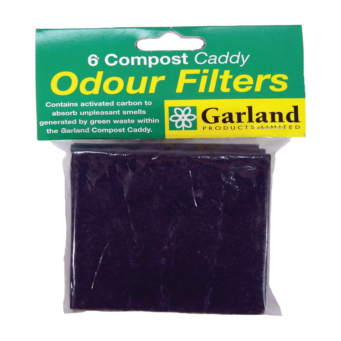 Compost Caddy Odor Filters - pack of 6