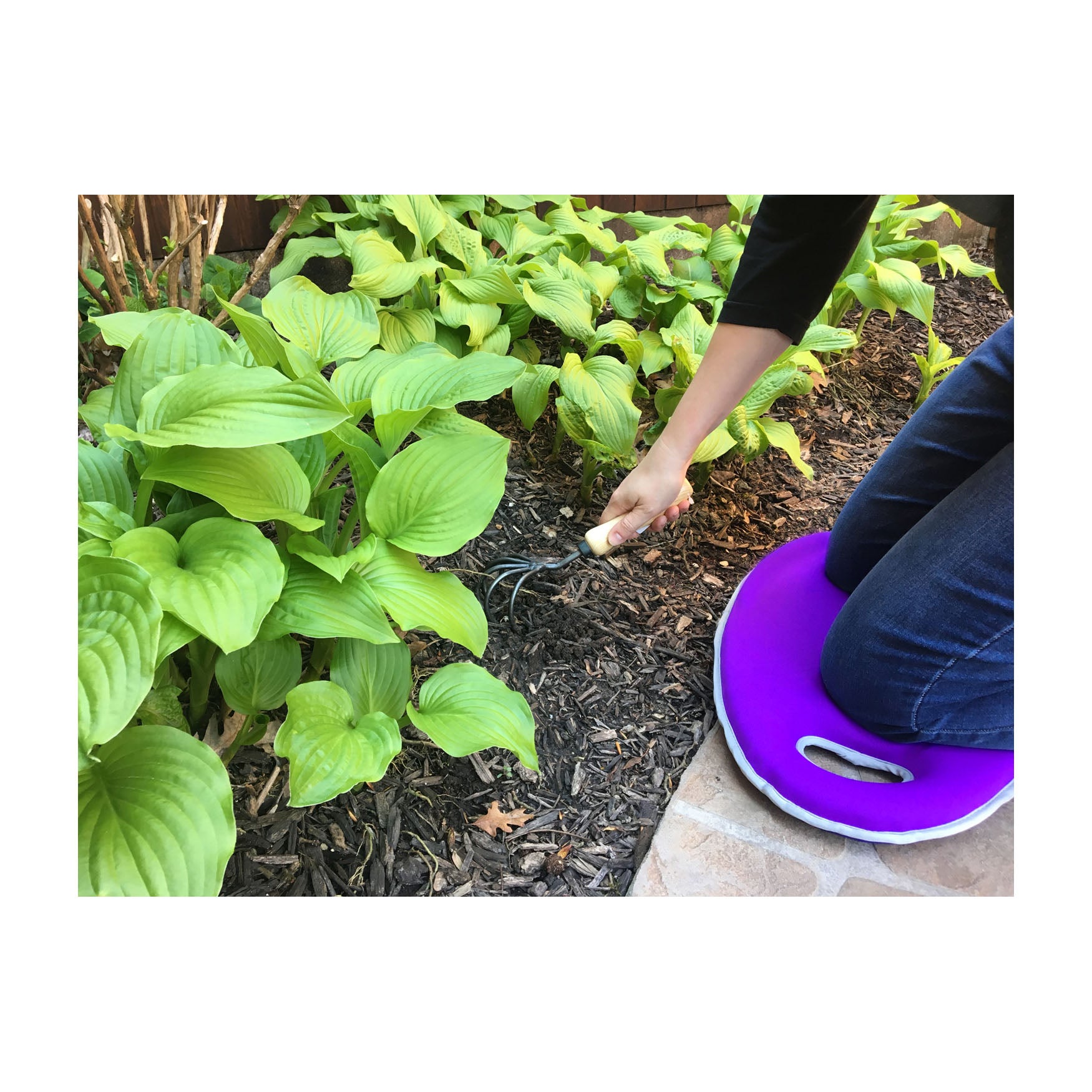 Kneeling Cushion - Violet Memory Foam