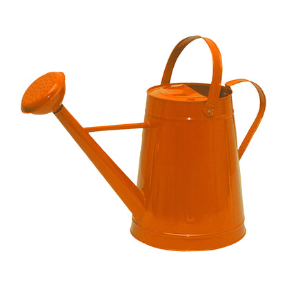 Metal Watering Can - 2.1 gal Orange