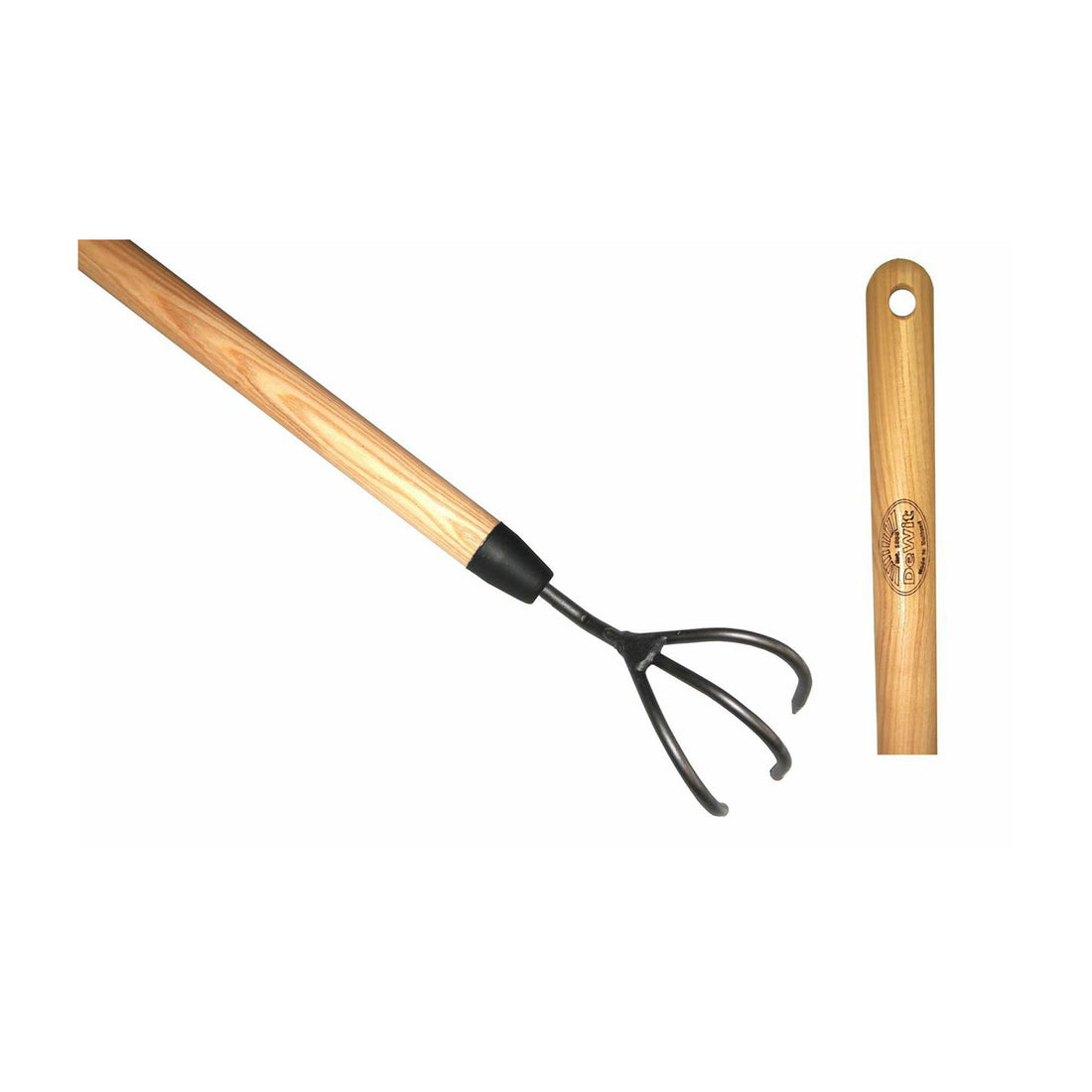 DeWit Cultivator - 3 Tine with Long Handle