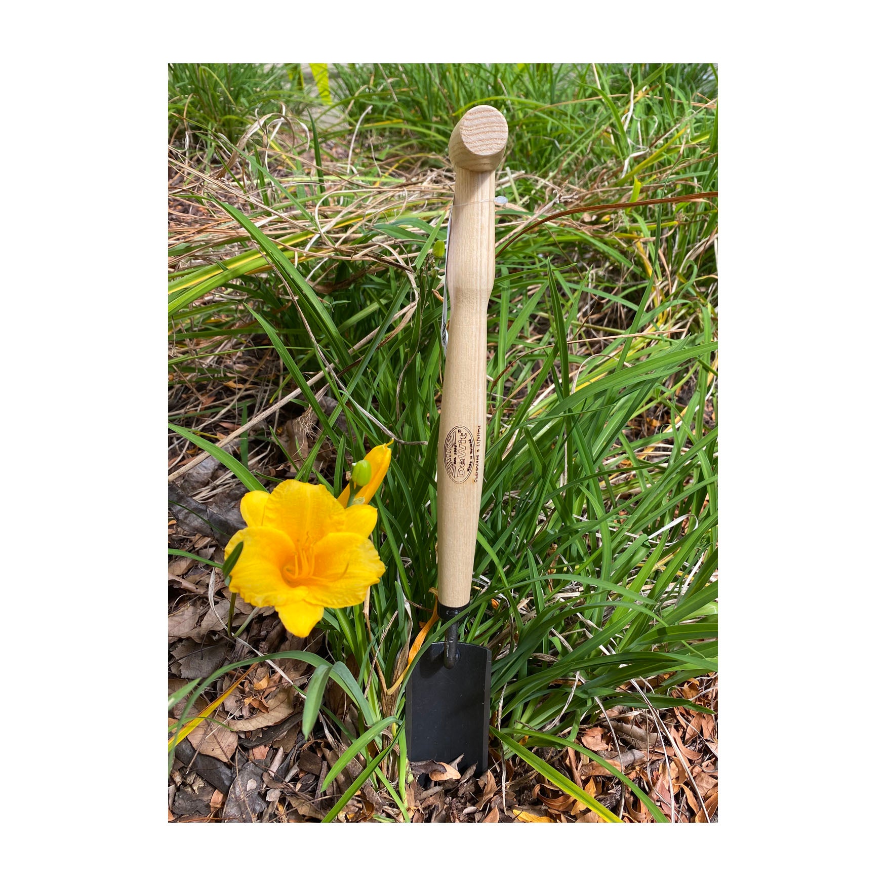 DeWit Trowel - Transplant with P-Grip Handle