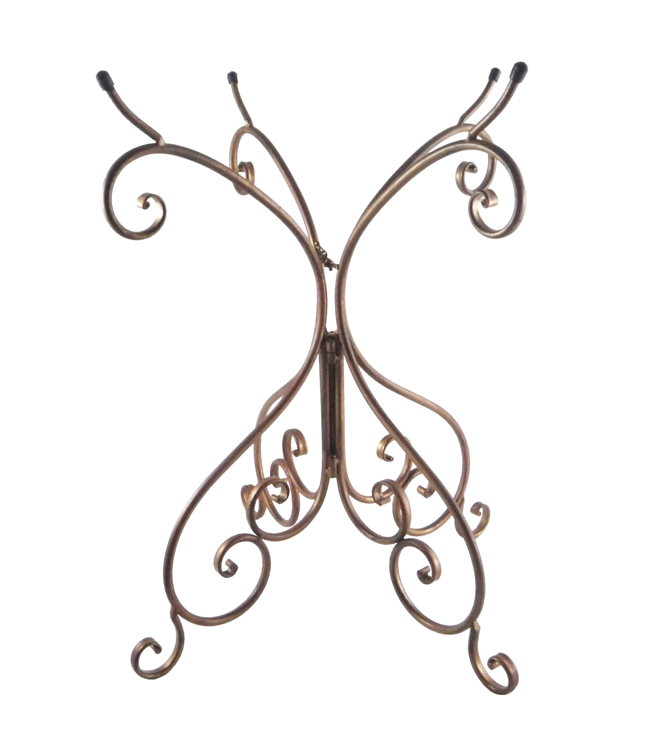 Antique Bronze Metal Birdbath Base - 25"