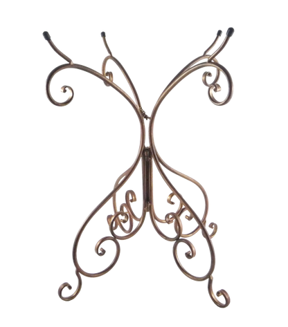 Antique Bronze Metal Birdbath Base - 25"