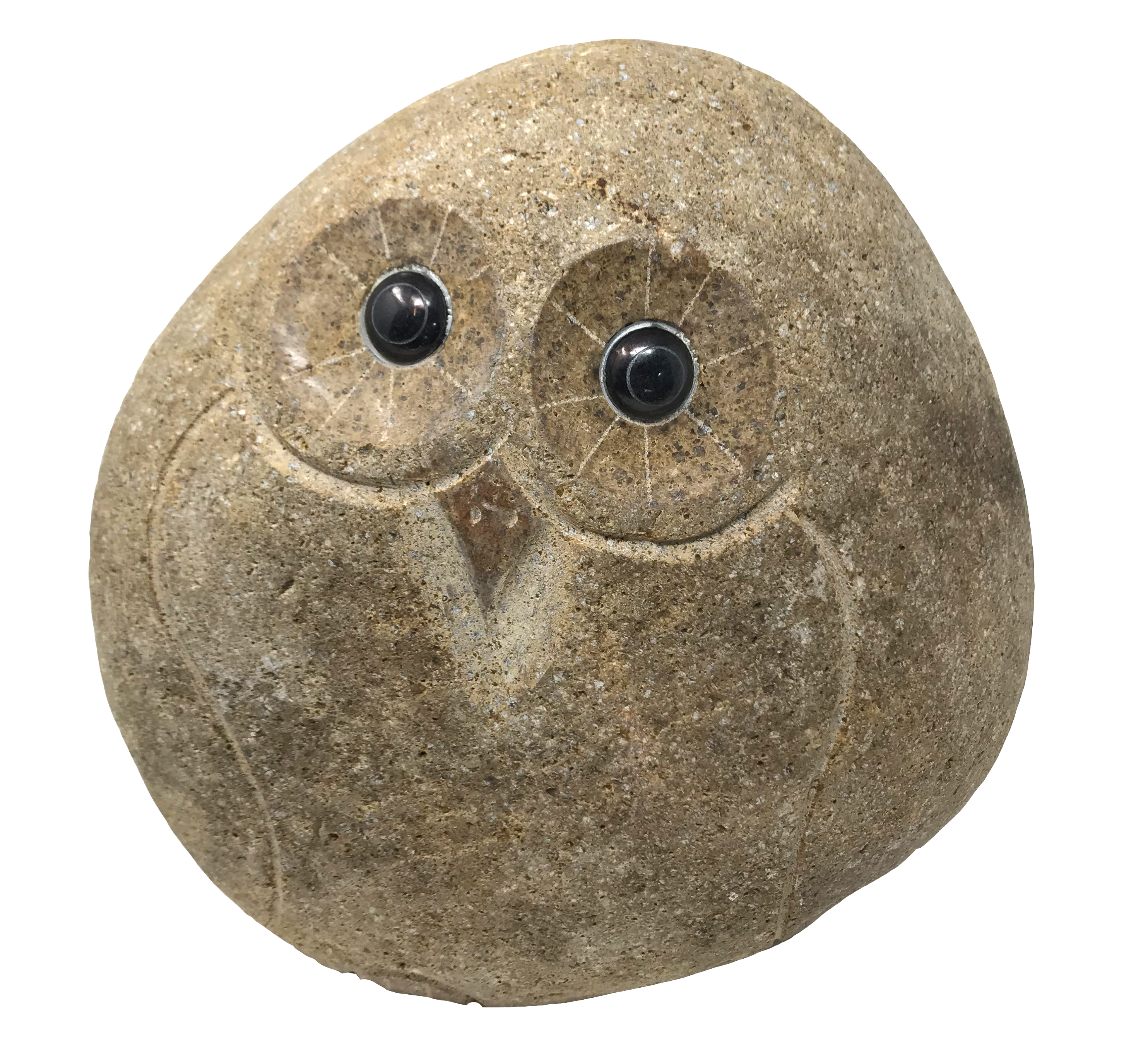Boulder Owl - 12" H