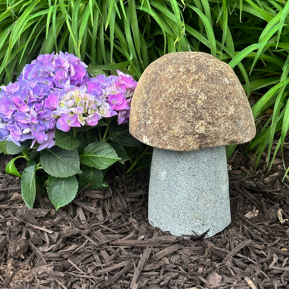Boulder Mushroom - 12"H
