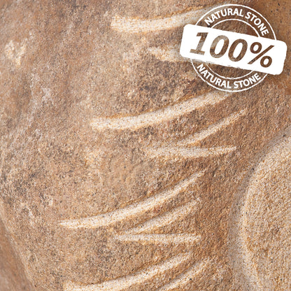 Family of Boulder Standing Hedgehogs - 4 Pcs 4"H, 6"H, 8"H, 12"H