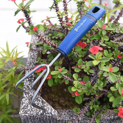 Tierra Stainless Steel Cultivator with TPR Handle