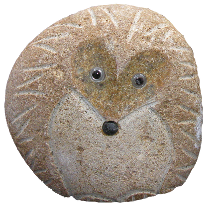 Boulder Standing Hedgehog - 12" H