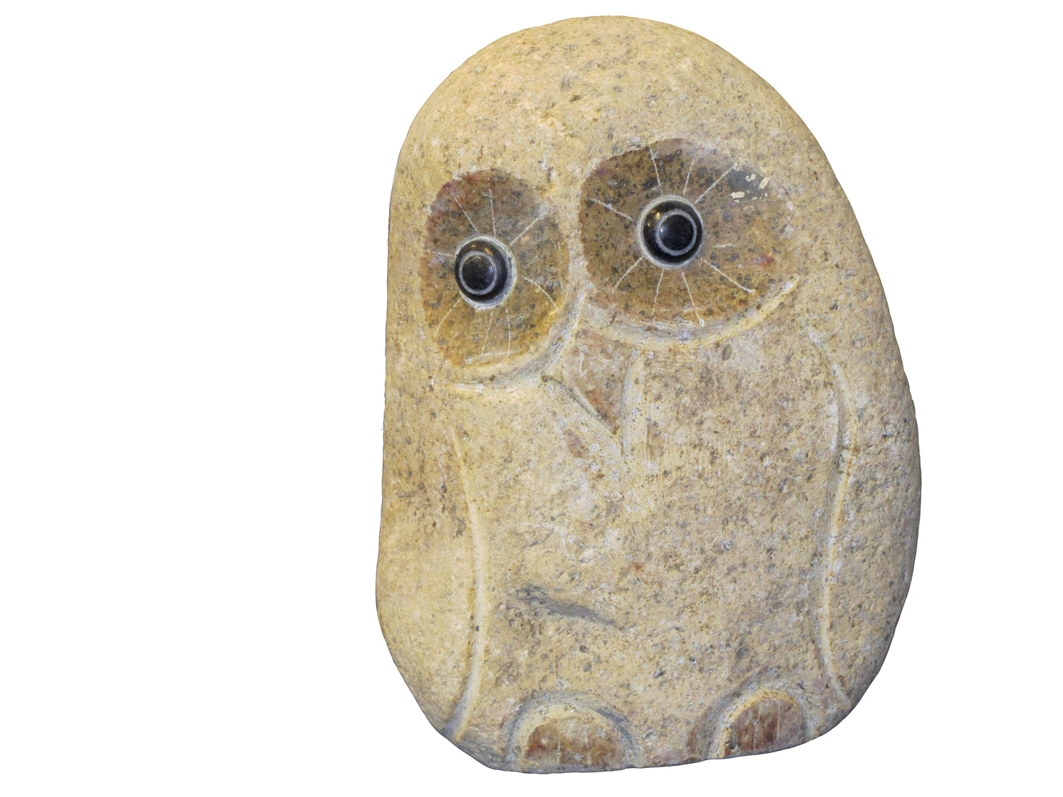 Boulder Owl - 4" H